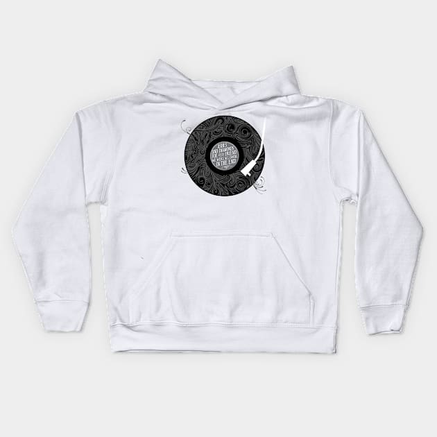 Record Kids Hoodie by rcaldwell